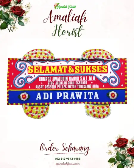 Papan Bunga Ucapan Selamat Sucen